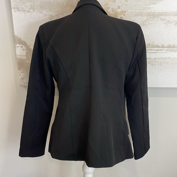 Steve MaddenWomen's Black Double-Breasted Blazer Size Large - Picture 3 of 6